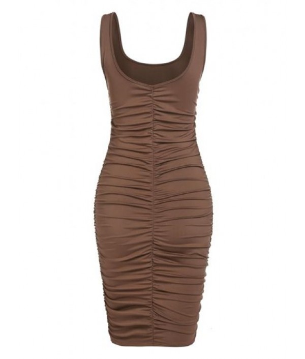 Twisted Cutout Bodycon Tee Dress