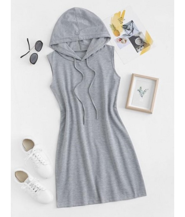 Long Sleeve Ruched Draped Mini Dress